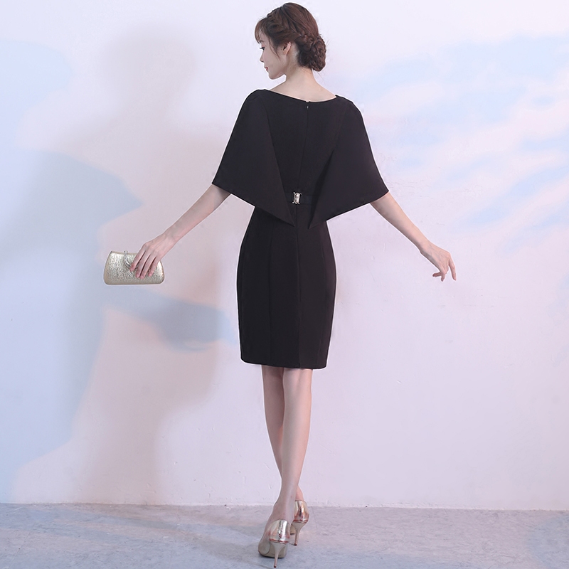 Robe de soirée manche chauve-souris - Ref 3213735 Image 5