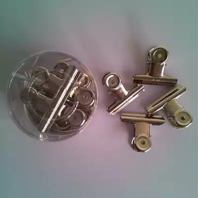 DeLi (DeLi) 8533-3# round iron ticket holder (cylinder pack) 51mm(2)