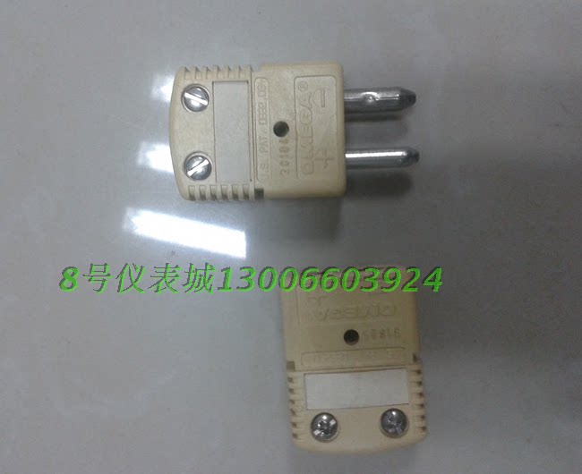  American OMEGA HSTW-K-M thermocouple plug K Type standard cylindrical small black clamp plug original dress