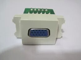 Type 120 Solder-free VGA panel module Solder-free ground plug module Solder-free wall plug module (15-hole type)