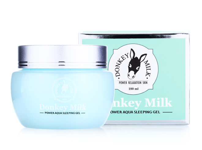 韩国进口Clinie/可莱丝 Donkey Milk  驴奶睡眠面膜 啫喱状 100ml