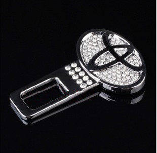 丰田汉兰达RV4凯美瑞锐志汽车安全带卡扣保险带夹插扣插卡插销