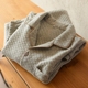 Bộ đồ ngủ cho cặp đôi Bộ đồ không khí cotton dày cho gia đình Quần áo nam và nữ mùa thu đông đồ bộ mặc nhà bằng vải thun Bộ Pajama