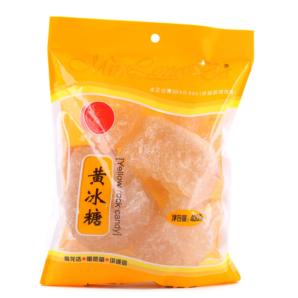 闽龙达 黄冰糖400g 新老包装随机发货