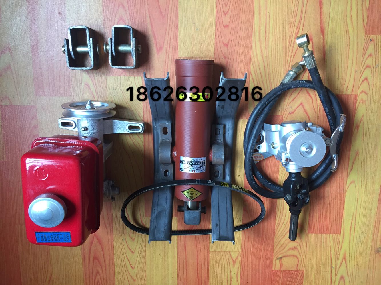 Zongshen Futian Three-wheeled Moron Accessories Hydraulic Self-Dumping Retrofit Dumper Truck Sanitation Garbage Truck Dumping