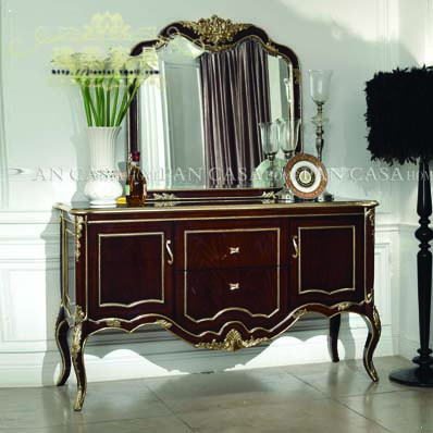 建泰欧式实木柜新古典储物柜EE186