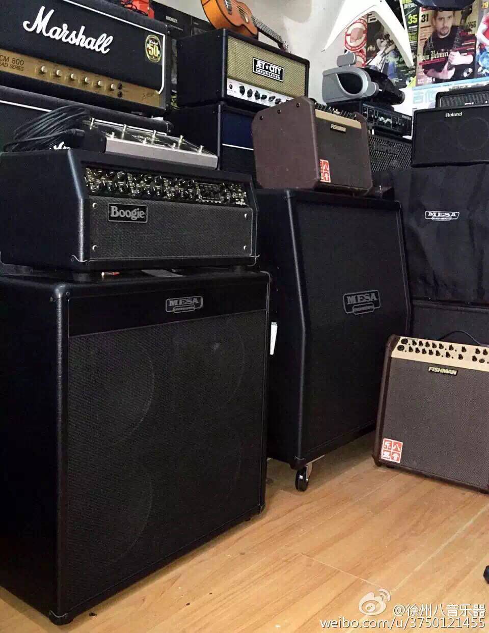 American Mesa Boogie Rectifier 4x12 412 Electric Guitar Speaker Box Original