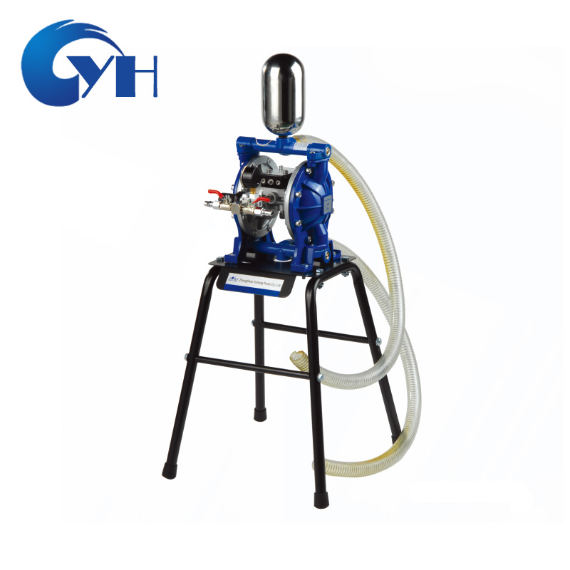 New Oil Pump Wolf King Taiwan Pneumatic Double Paint Ink Paint A-26 Diaphragm Pump Stainless Steel Oil Pumping