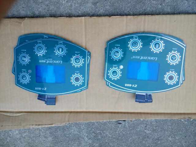 Wonderful foot tub thin film switch on the side of the tub