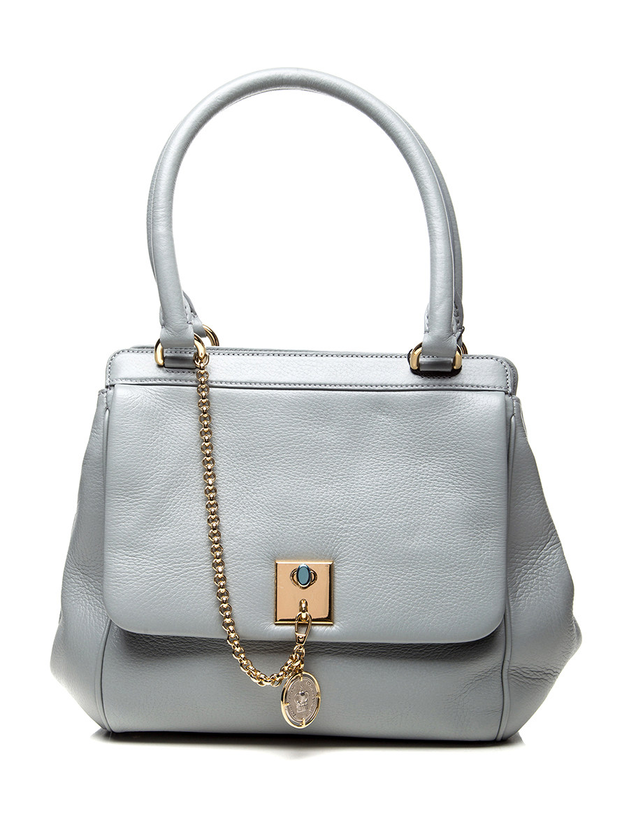 Dolce&Gabbana 灰绿色链条装饰肩包