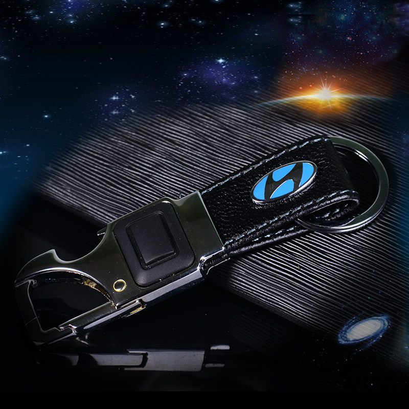 现代朗动悦动伊兰特瑞纳名图朗动ix25IX35全新胜达汽车钥匙扣 链