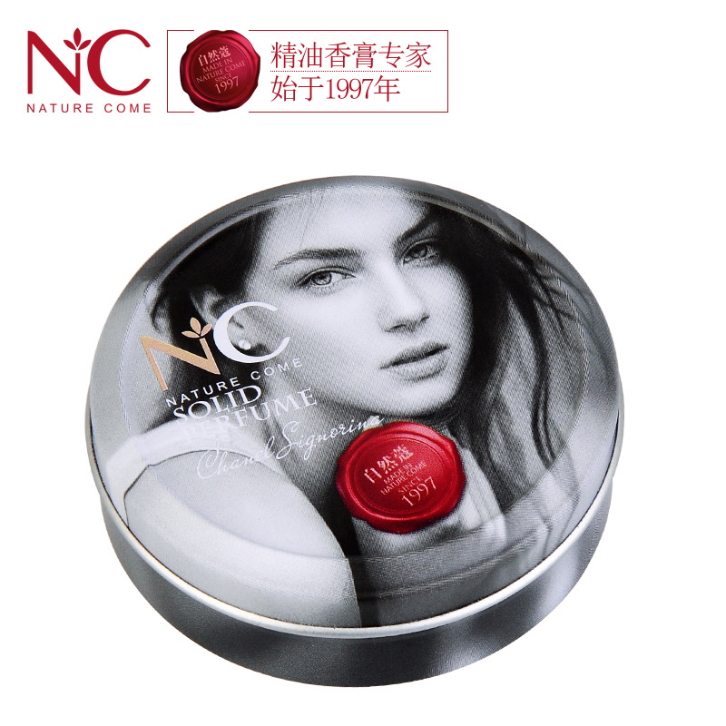 NC自然蔻香膏固体正品包邮coco小姐5号香水女士持久淡香体膏20g