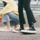 Hàn Quốc ulzzang Nhật Bản thêu thêu tình yêu râu bông ống cotton vớ đại học gió nữ sọc ngắn vớ