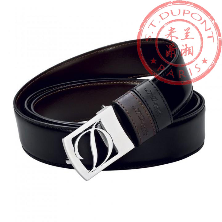 Special cabinet France all Pence S T Dupont men's leather belt plate buckle 6640120 bag Shunfeng
