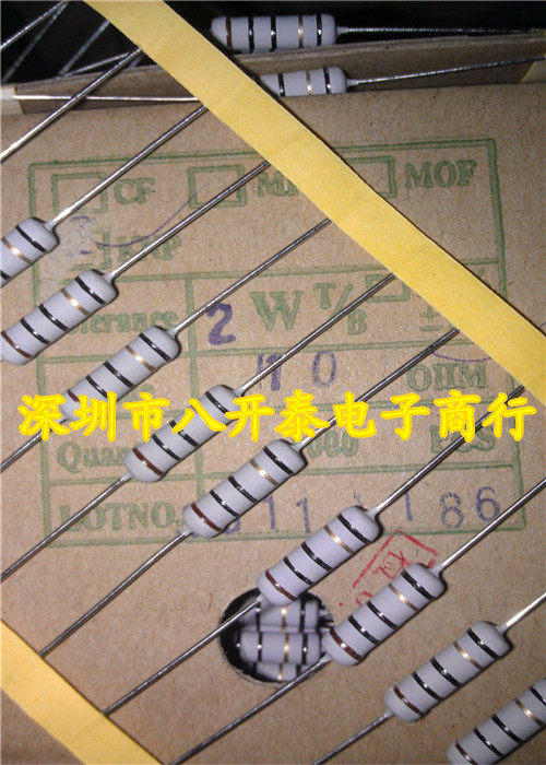2W 10R KNP Winding Resistor 2W 10R Copper pin 10 ohms 1000 boxes