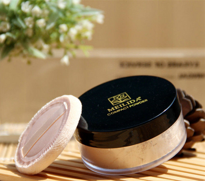 MEILIDA mermaid bulk powder 20G fixed makeup repair powder fine sub-light with powder bashing boutique outlet dress