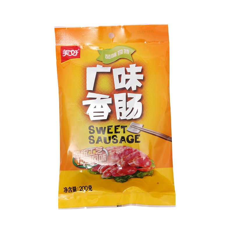 【天猫超市】美好广式香肠200g/袋 广式风味香肠 经典美味食品