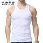 Wolf nam người đàn ông bí mật của vest cotton thể thao vest nam vest mùa xuân và mùa hè Hàn Quốc phiên bản của mồ hôi lỏng bông đáy áo lót ba lỗ