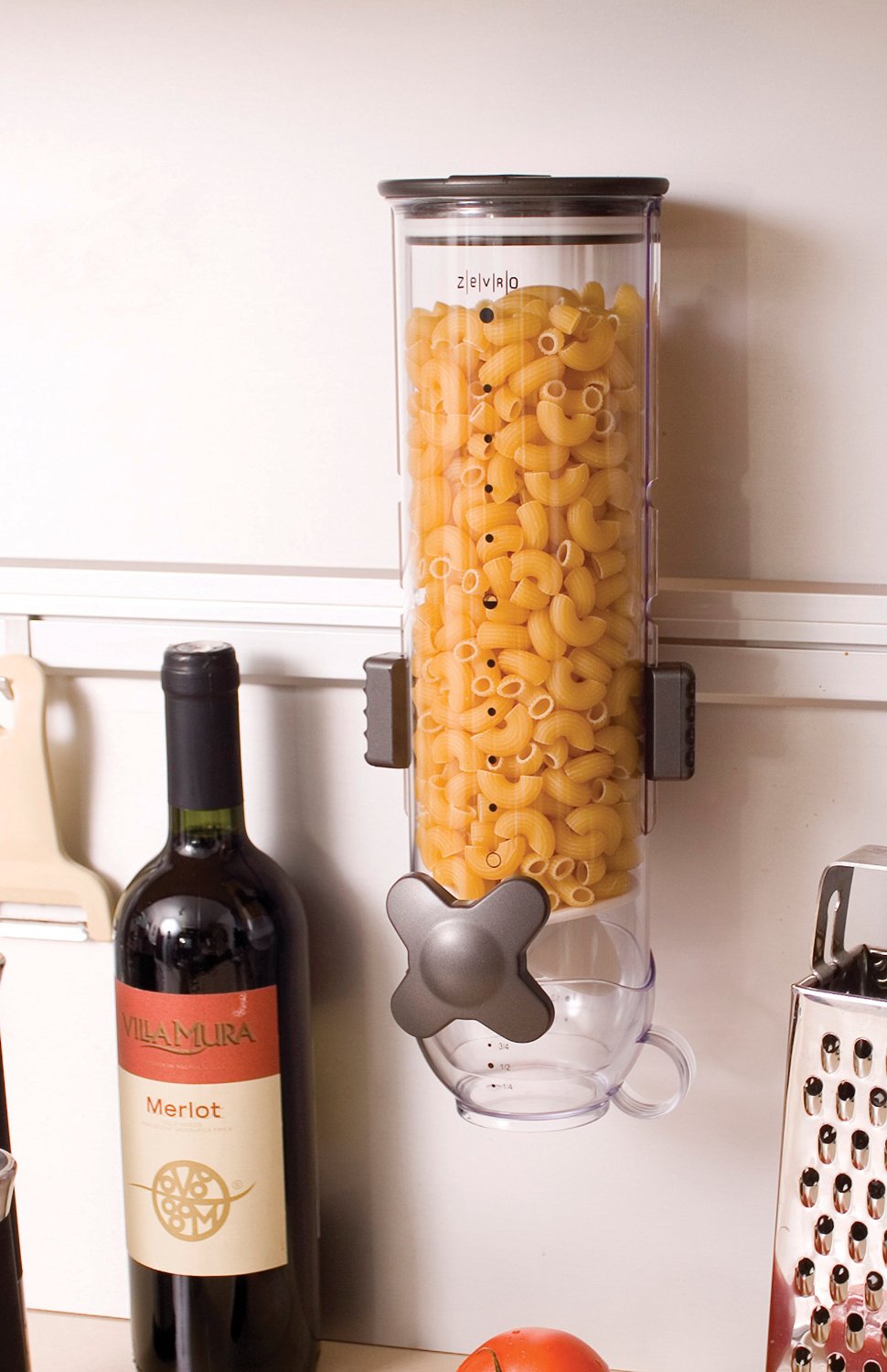 Back abroad Single loading Zevro WM300 creative kitchen wall-mounted food separator Gravity storage tank