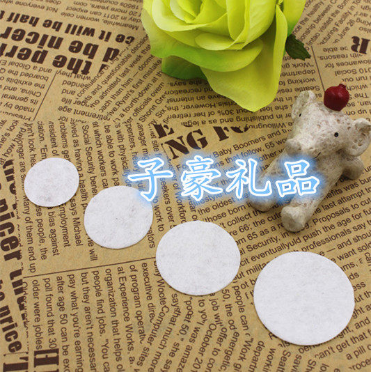 Round cotton cotton DIY chest flower accessories 50 pieces