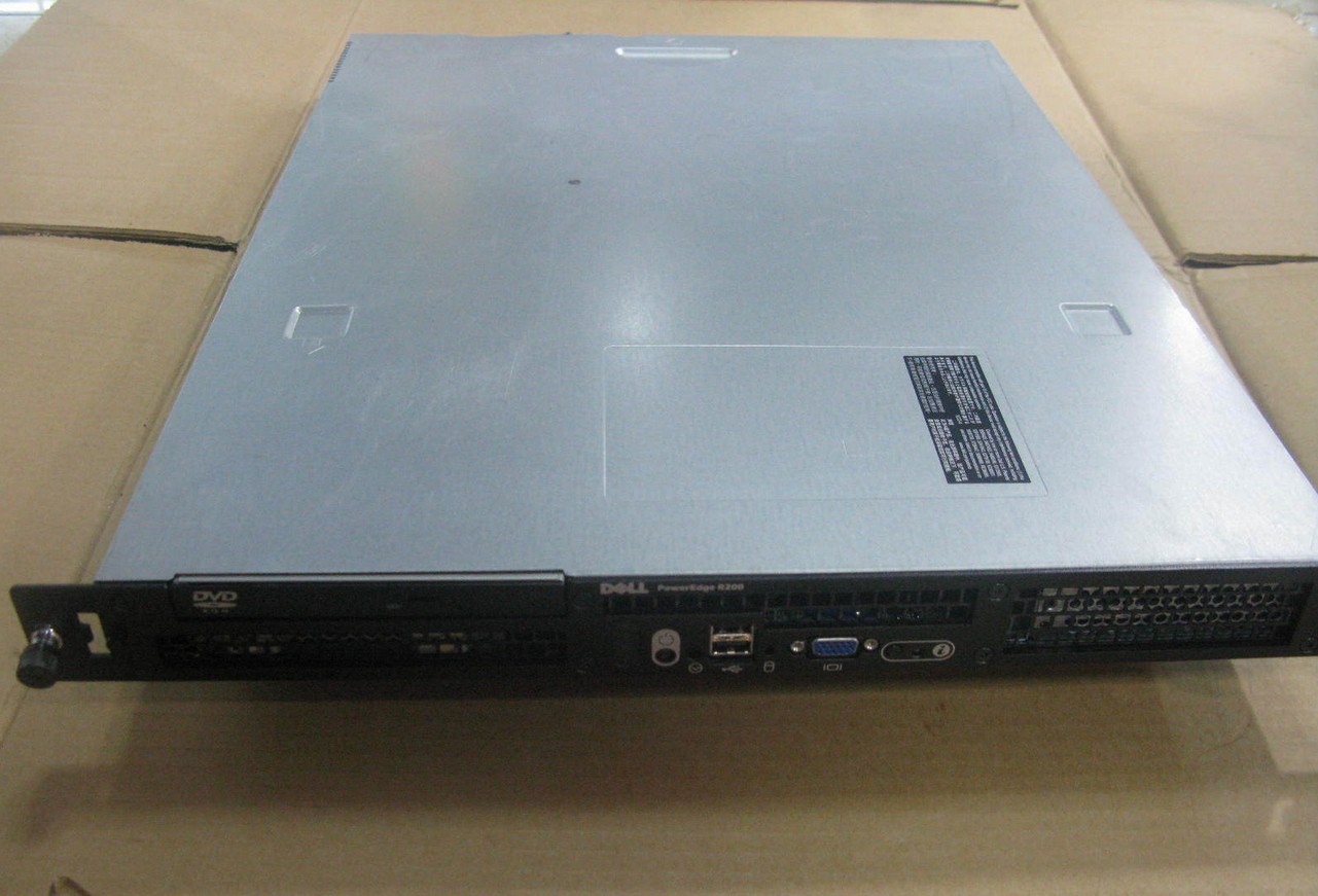 DELL R200 server quad core XEON X3210 2G memory 160G hard disk soft routing sea spider