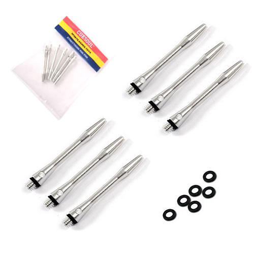 CUESOUL 6 Mount 2BA Threaded Dart Pole Flying Mark Rod Nylon Aluminum Pole Professional Racing Class Darts Accessories