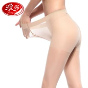 Langsha vớ đích thực pantyhose chống móc lụa siêu mỏng mùa hè hai mặt cộng với tập tin cộng với phân bón XL vớ lụa phụ nữ vớ