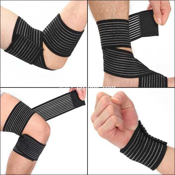 Elastic Brace Support Protect-ion Knee Ankle Elbow Wrist Co