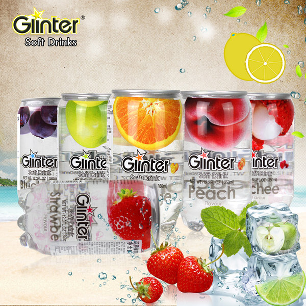 马来西亚进口 运得牌 碳酸饮料组合 350ml*12罐 优惠券折后￥35包邮史低（￥50-15）