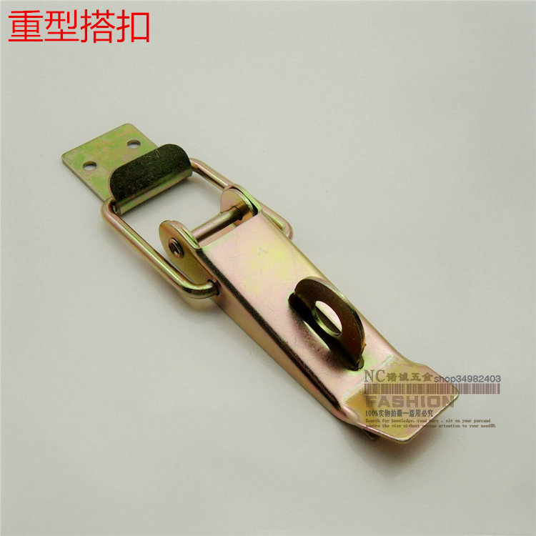 Heavy-duty buckle Color zinc buckle Buckle Equipment box buckle Hardware lock buckle Box buckle Tool box buckle