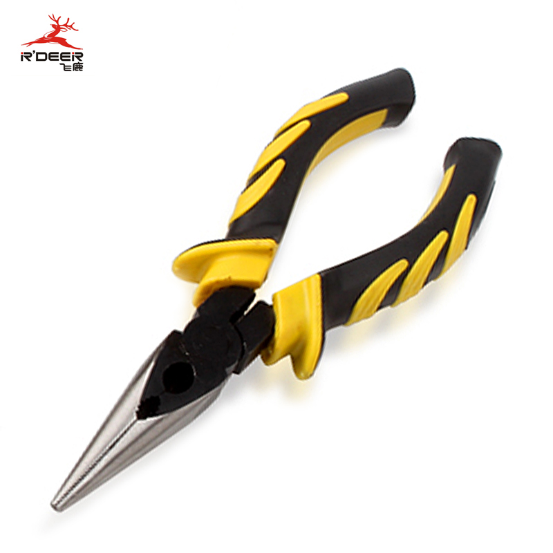 RDEER flying deer tool tip pliers sharp mouth pliers 6 inch tip pliers wire breaking pliers 88-3216 multi-purpose pliers