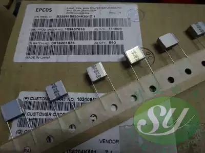 EPCOS new 0 2uf 400v 200nf u2 for 0 22uf 220nf u22 224 layer cake capacitance