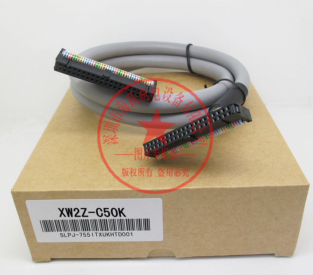 Customize the I O unit connection line XW2Z-C50K XW2Z-C25K