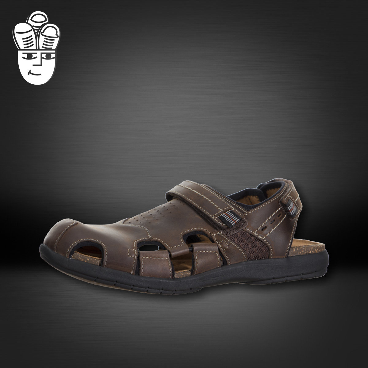 Clarks Un.Bryman Bay 其乐男鞋 徒步凉鞋 皮质休闲鞋 透气耐磨