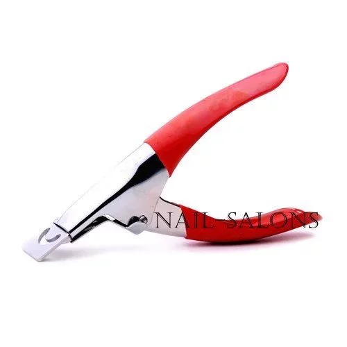 Dụng cụ làm móng bằng thép không gỉ Kéo một chữ U-Shaped Nail Clip giả Đèn chiếu Nail Crystal Nail Extension Repair Khuyến mãi - Công cụ Nail