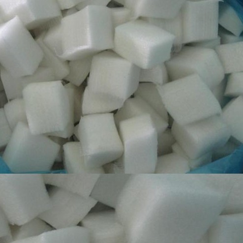 Irregular pearl cotton filling Irregular block EPE pearl cotton anti-pressure and shock-proof filling 1KG