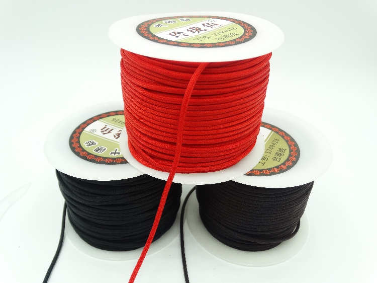 Chinese Knotted Wire Rope Thickened 2.5mm Jade Wire Bracelet Rope Necklace Rope Braided Rope Pendant Pendant Wire Material