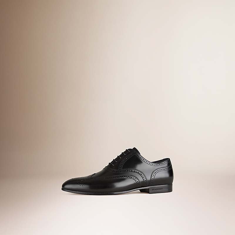 BURBERRY/博柏利经典皮革布洛克鞋 39861811