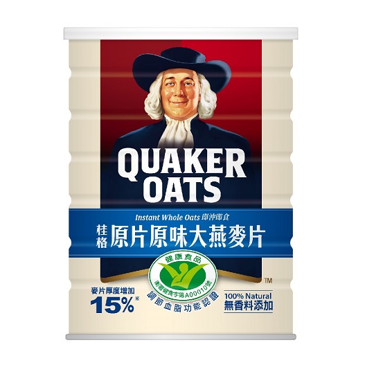 桂格 原片原味大燕麦片（800g）QUAKER台湾官网直邮进口
