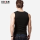 Tiếp tục áo vest nam rộng vai cotton nam cổ chữ V chạm đáy áo vest nam bó sát thể thao bó sát