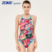 Zoke áo tắm nữ tam giác Xiêm chuyên nghiệp thể thao áo tắm bảo thủ che bụng áo tắm mỏng 2018 mới