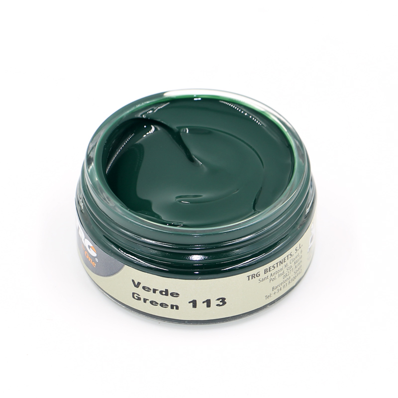 dark green shoe polish