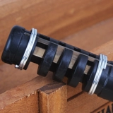 Кожаная веревка кожаная нить нож сами -изготовленная кожаная веревка