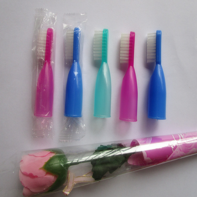 Prison inmates use safety finger toothbrush soft bristle thumb toothbrush detention facility finger set toothbrush