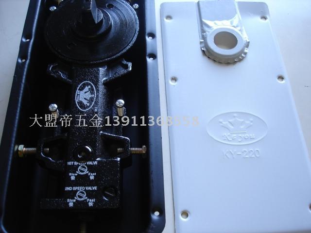 K-220A no frame glass door ground spring KEYOU hydraulic buffer light ground spring door five gold fitting special price
