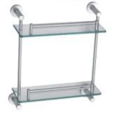 Small space high standard type double layer cosmetic shelf (length 32CM * width 12CM)