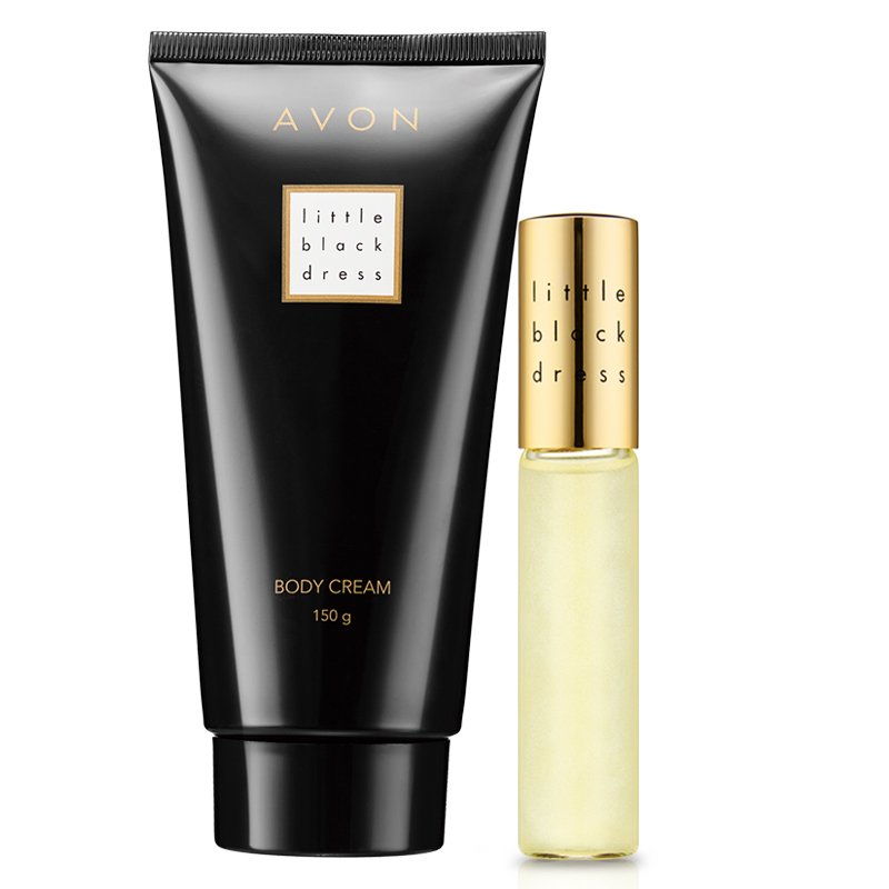 【天猫超市】Avon/雅芳小黑裙香氛套装（香体乳150克 香水9毫升）