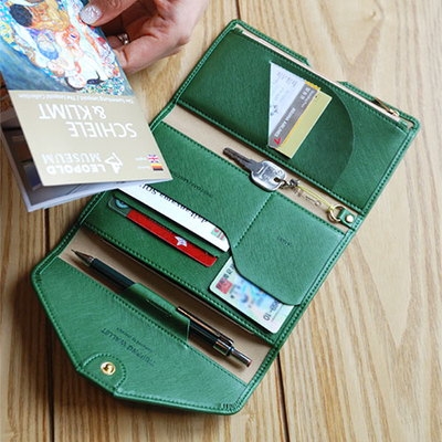 South Korea purchases imported multi-purpose travel passport bag ticket ticket bag multi-purpose wallet card bag