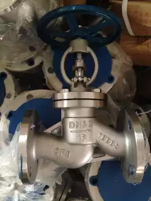 J41W-16P stainless steel flange stop valve DN15 DN20 DN25 DN32 DN40