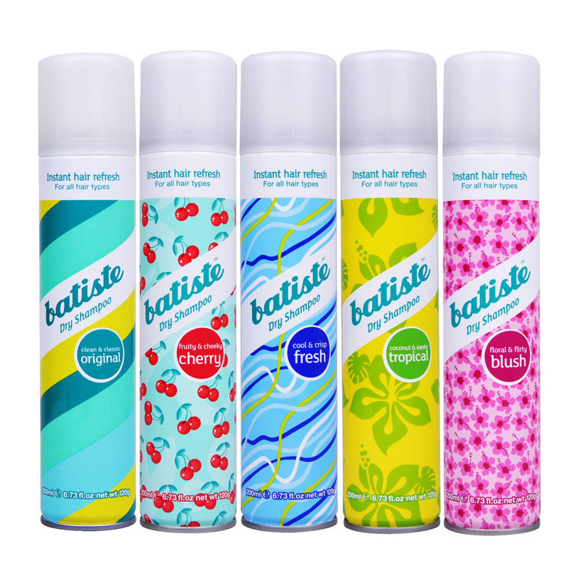 Batiste碧缇丝 头发干洗喷雾200ml清爽控油 洗头不用水方便 包邮